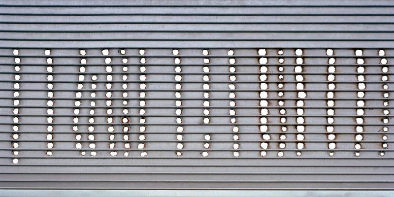 © Jan Staller - Roll-up Gate, Queens, 2012, Archival Pigment Print