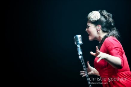 © Christie Goodwin, Caro Emerald, The Roundhouse, London, 16 March 2012. Commissioned by Caro Emerald’s management