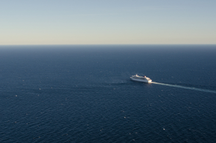 © Chris Sattlberger, Cruise ship in the Mediterranean